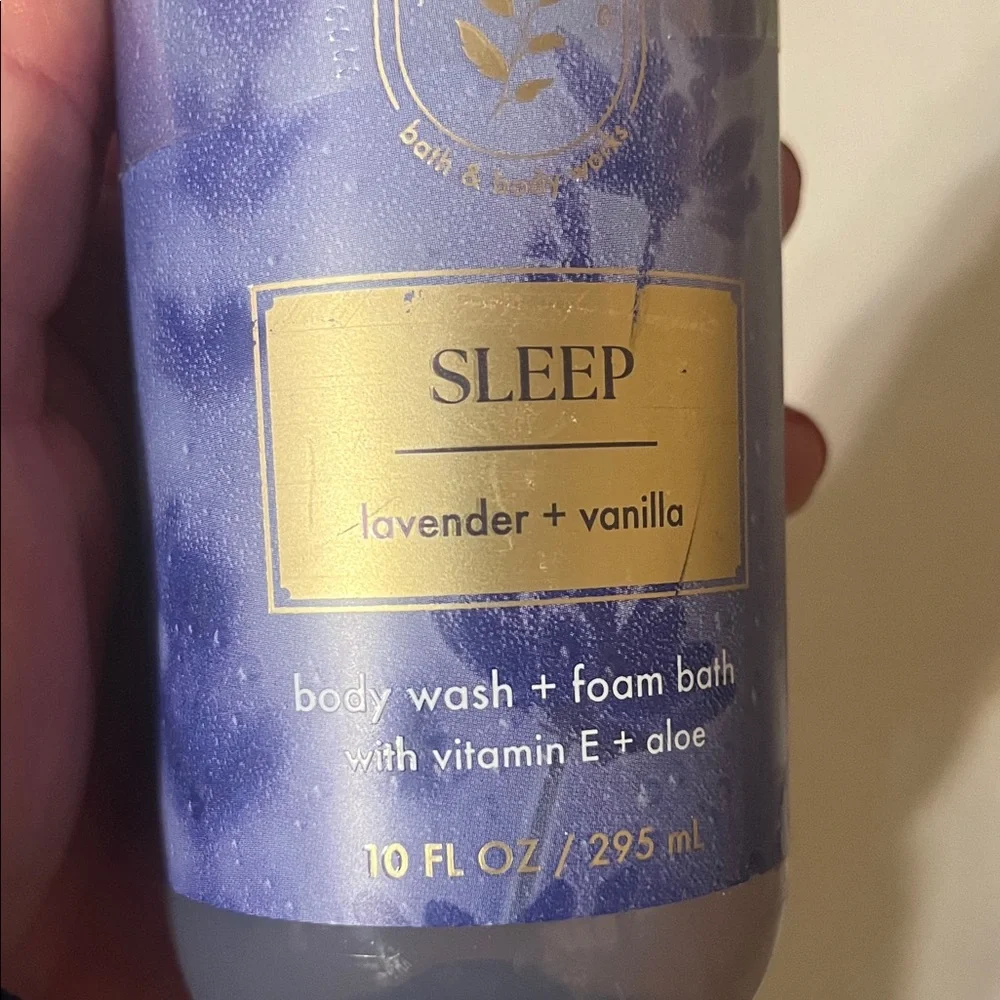 Bath & Body Works SLEEP Lavender Vanilla Body Wash - Picture 2 of 4